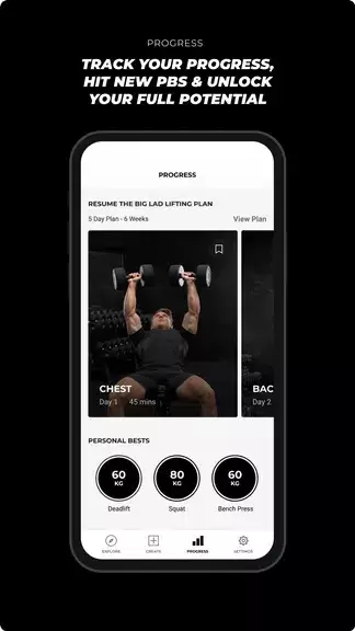 Gymshark Training: Fitness App zrzut ekranu 4