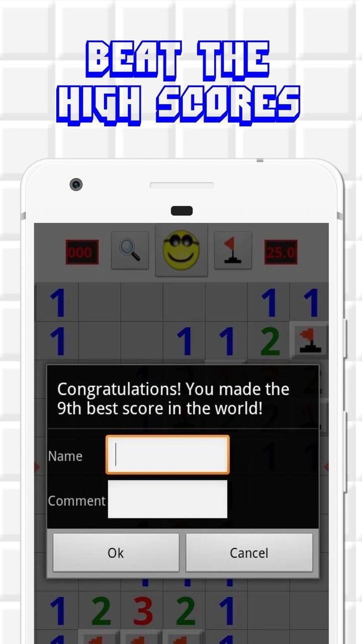 Minesweeper for Android स्क्रीनशॉट 4