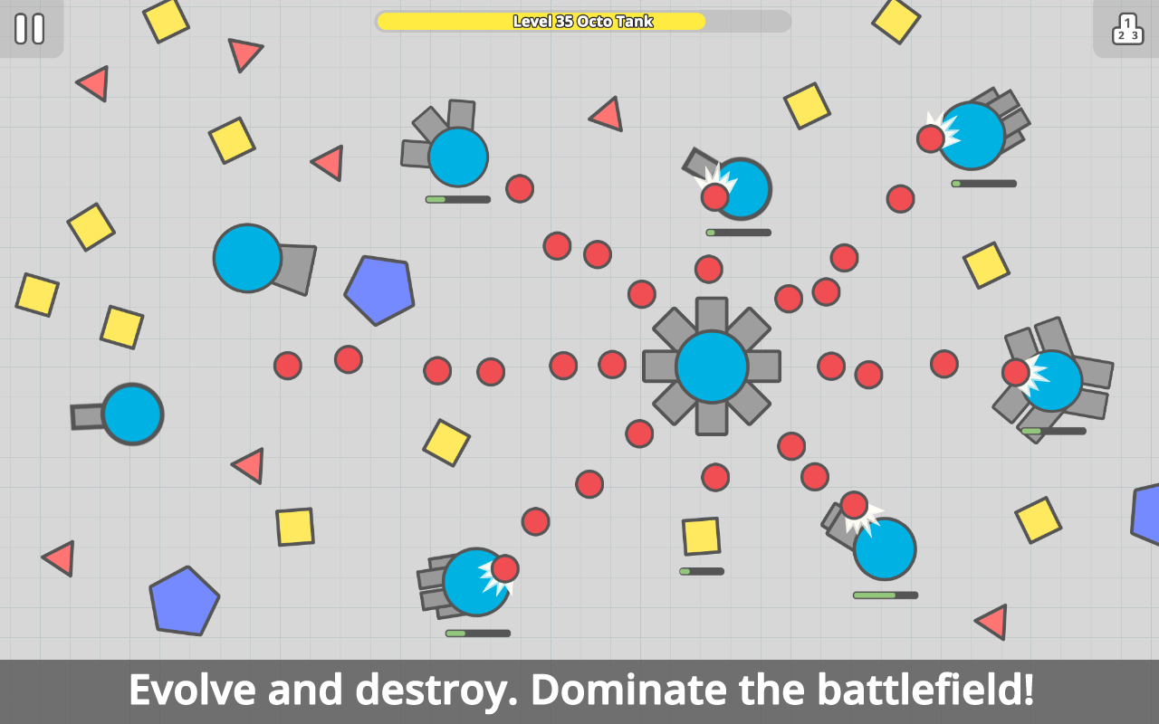 diep.io ekran görüntüsü 1