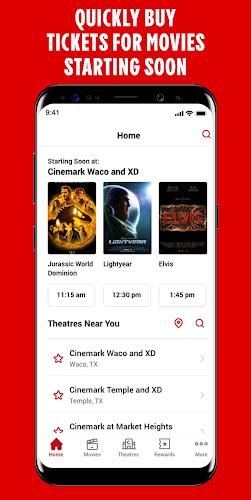 Cinemark Theatres Screenshot 4