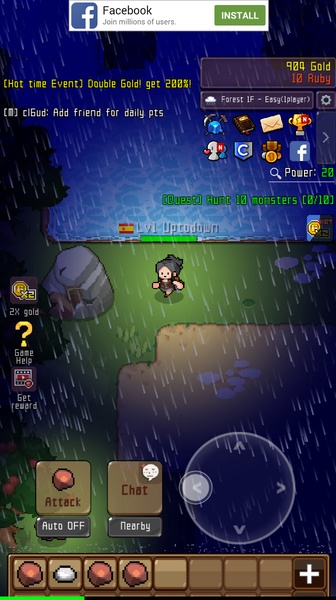 GrowStone Online: pixel MMORPG应用截图第3张