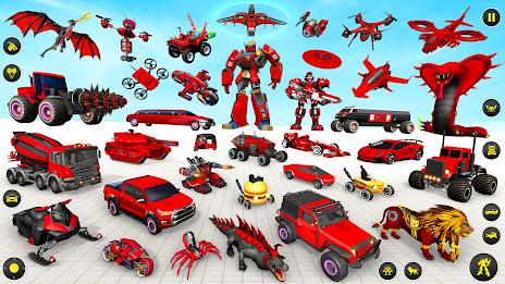 Drone Robot Car Game 3D Captura de tela 2