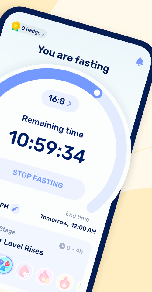 Intermittent Fasting GoFasting Mod captura de pantalla 