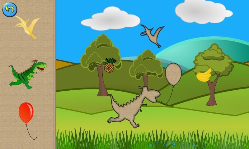 Dino Puzzle Kids Dinosaur Game ekran görüntüsü 3