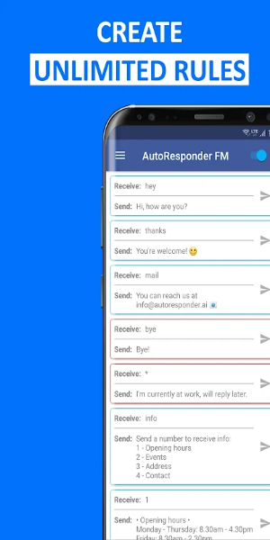 AutoResponder for FB Messenger ဖန်သားပြင်ဓာတ်ပုံ 1