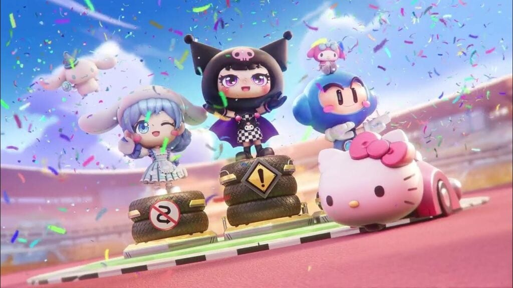 KartRider Rush+ x Sanrio 콜라보에서 헬로키티와 친구들과 함께 경주하세요!