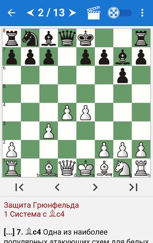 Chess Tactics in Grünfeld Def. экрана 2