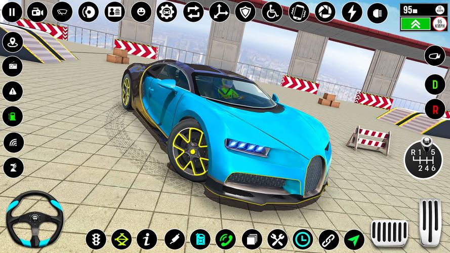 GT Car Stunt : Ramp Car Stunts экрана 2