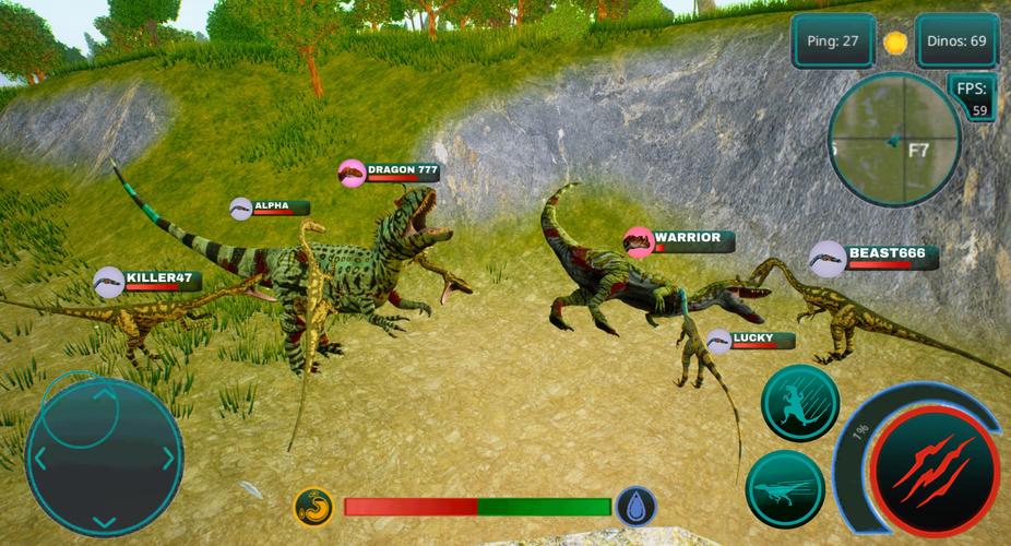 The Cursed Dinosaur Isle экрана 1