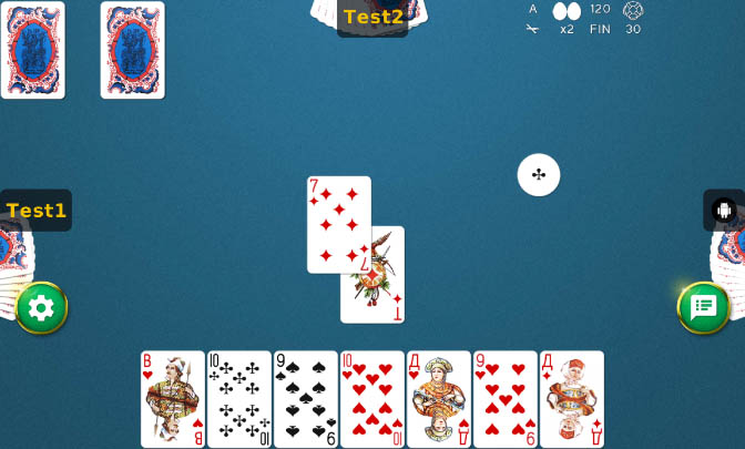 Screenshot Belka 2 online card game 3