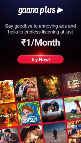 Screenshot Gaana: MP3 Songs, Music App 1