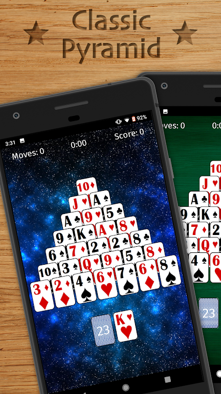 Pyramid Solitaire Classic screenshot 1