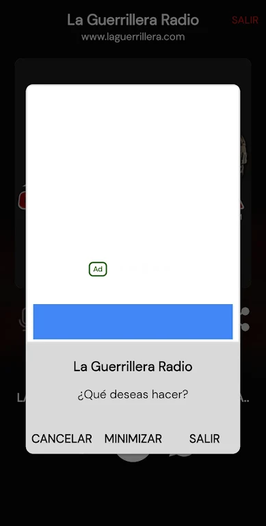 La Guerrillera Radio ဖန်သားပြင်ဓာတ်ပုံ 3