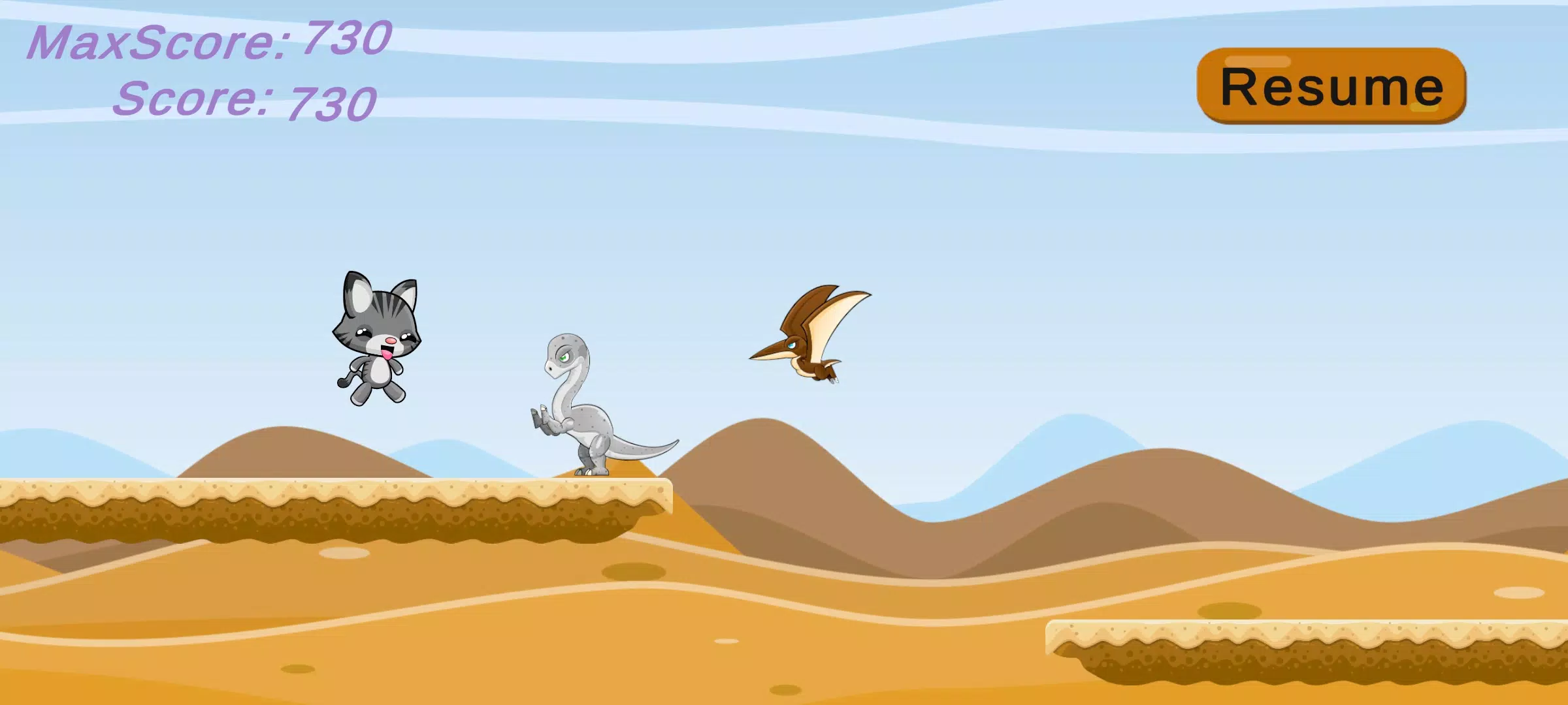 Cat Runner Adventure screenshot 1