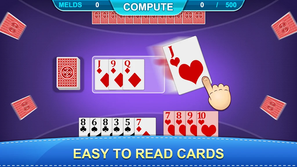 Rummy - Gin Rummy Card Games captura de pantalla 