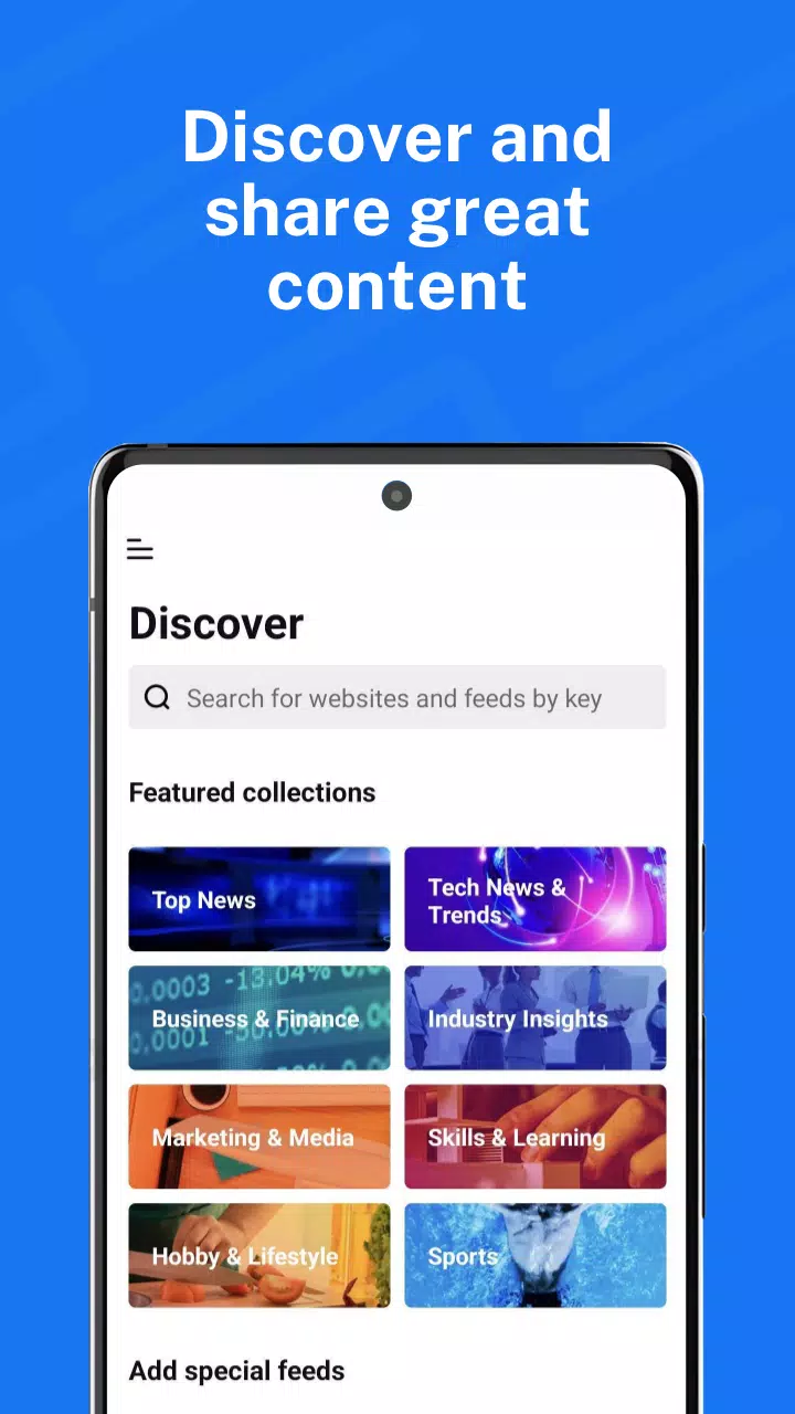 Inoreader ဖန်သားပြင်ဓာတ်ပုံ 3