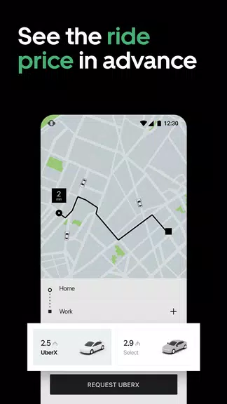 Uber AZ — Taksi və Çatdırılma应用截图第2张