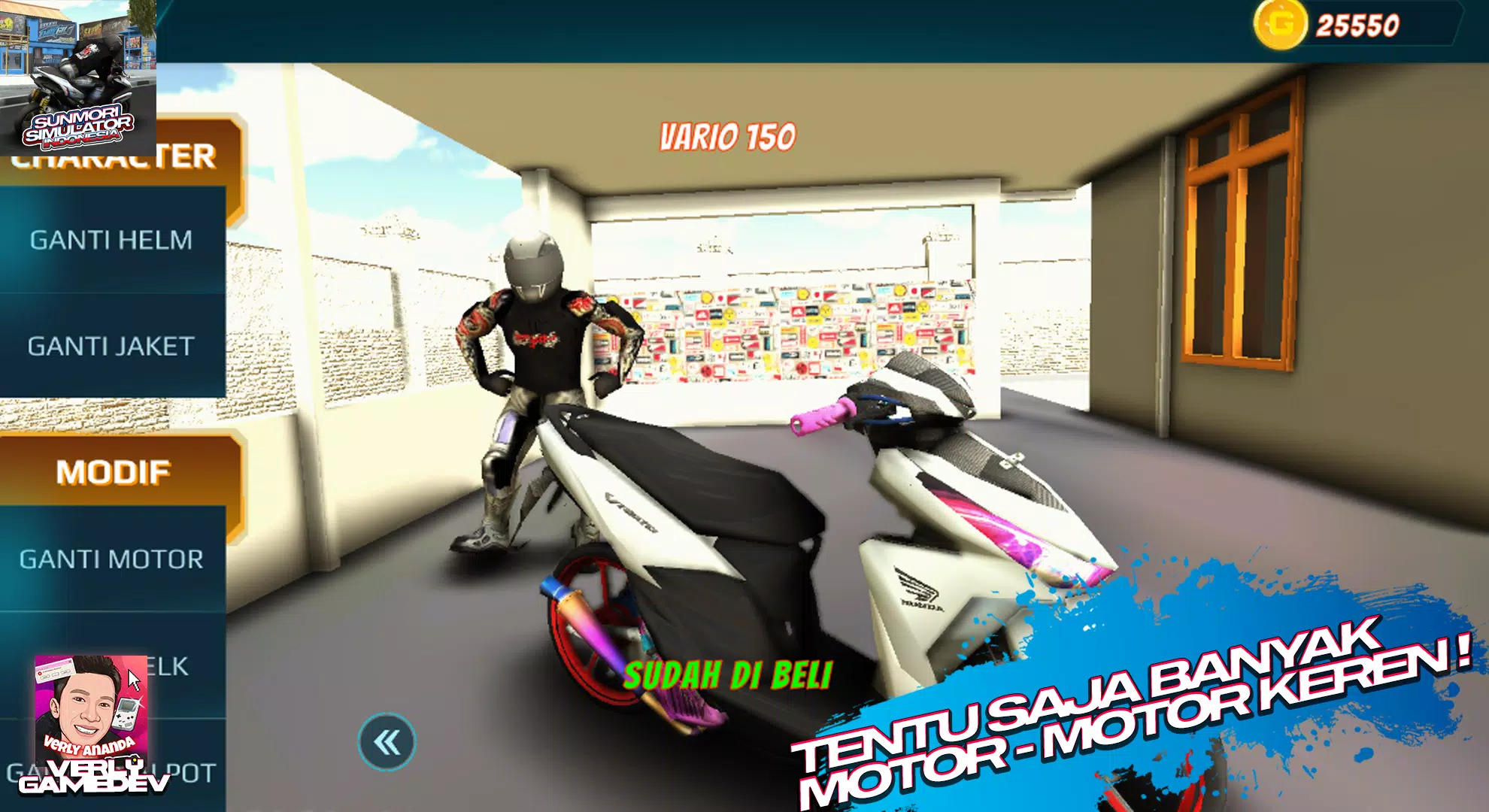 Sunmori Simulator Indonesia 3D ဖန်သားပြင်ဓာတ်ပုံ 1