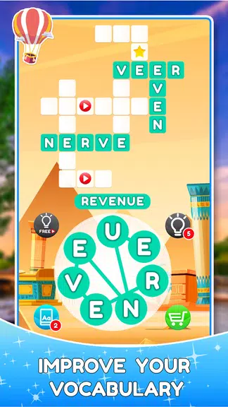 Word Travels Crossword Puzzle ekran görüntüsü 4