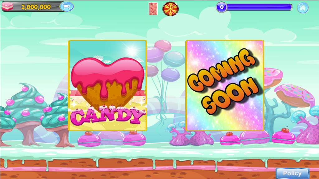 Candy Sweet Slot machine экрана 3