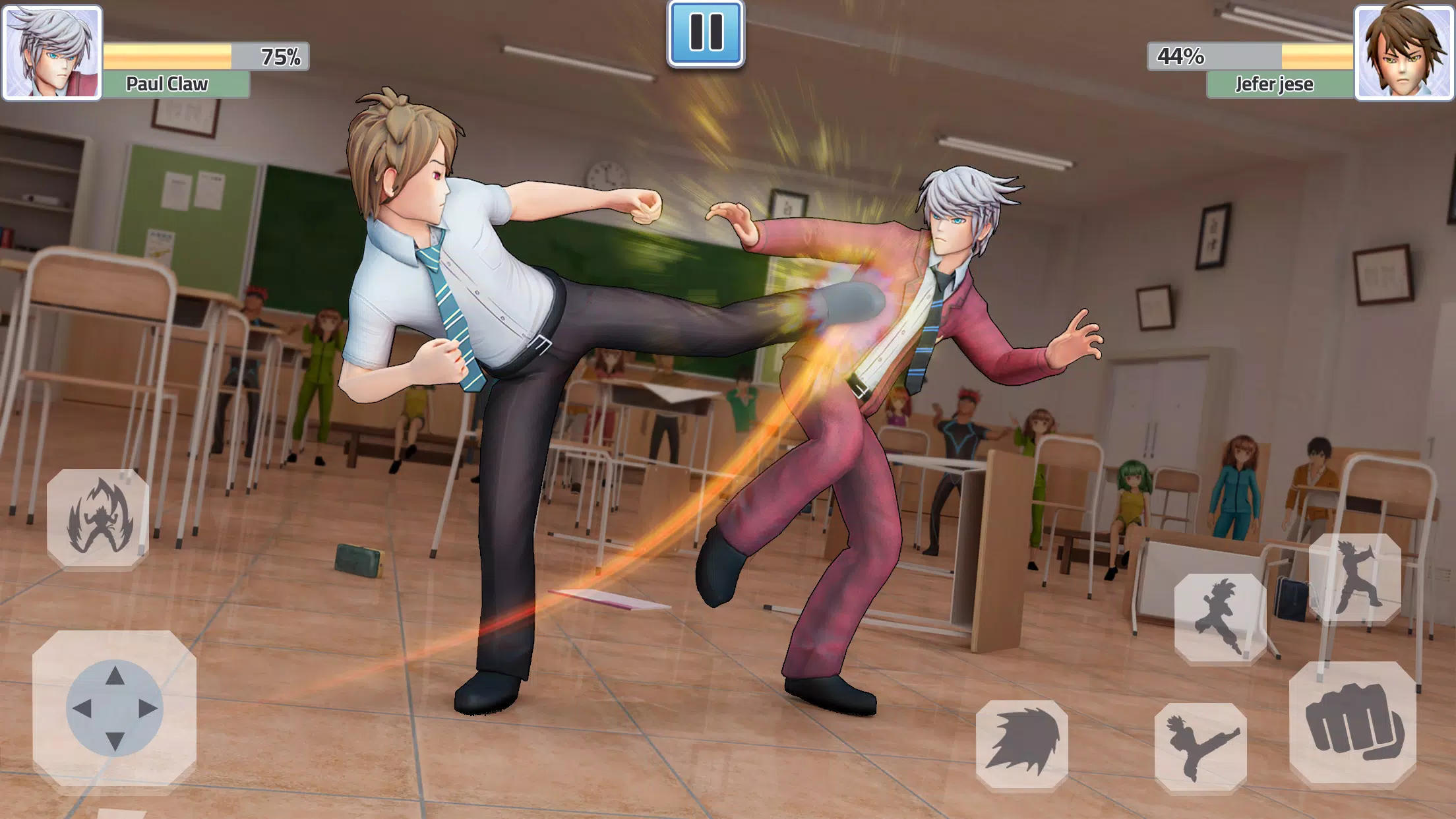 High School Fighting Game zrzut ekranu 3