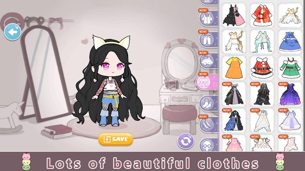 YOYO Doll Anime Dress Up Game স্ক্রিনশট 2