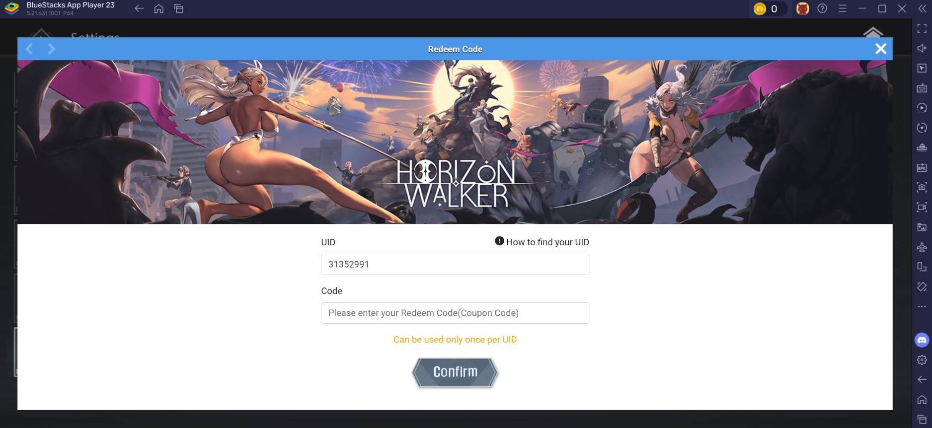 25 neue Horizon Walker Codes für Januar!