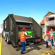 Real Garbage Truck Simulator Captura de tela 2