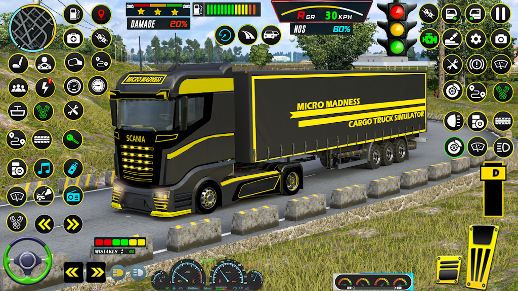 Cargo Truck Simulator Games 3D Captura de pantalla 2