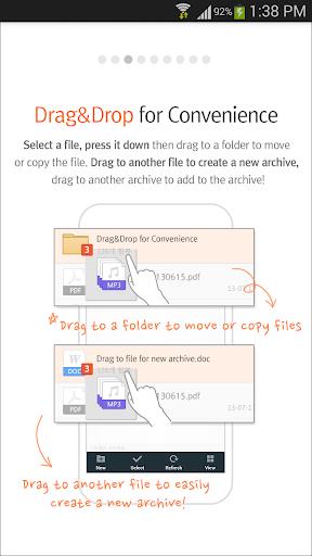 ALZip – File Manager & Unzip экрана 3