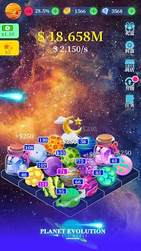 Planet evolution:idle merge স্ক্রিনশট 2