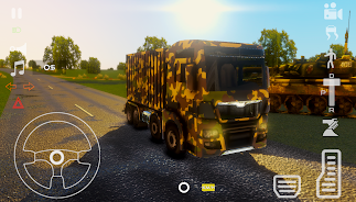 US Army Truck Simulator 2023 captura de pantalla 