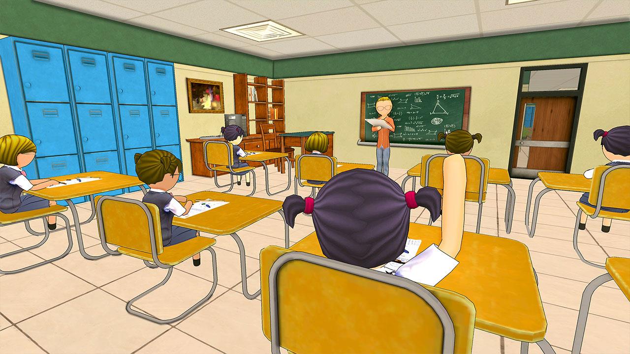 Stickman High School Girl Game screenshot 4