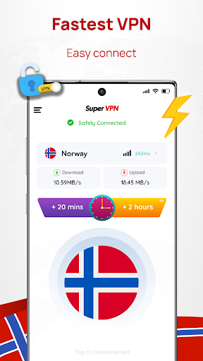 Norway VPN: Get Norway IP screenshot 1