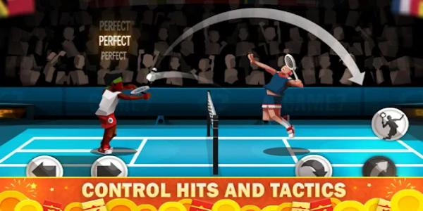 Badminton League MOD Screenshot 1