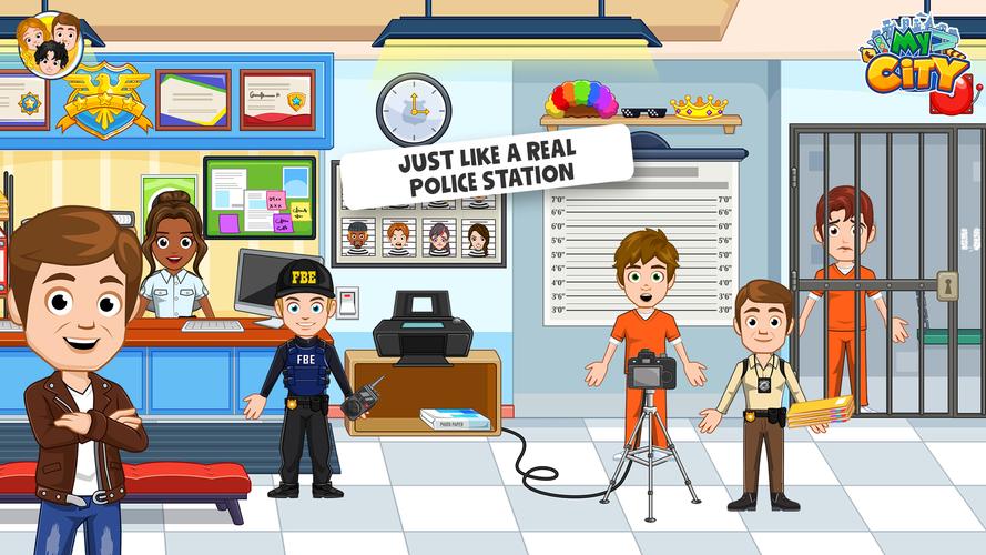 My City: Police Game for Kids ekran görüntüsü 3