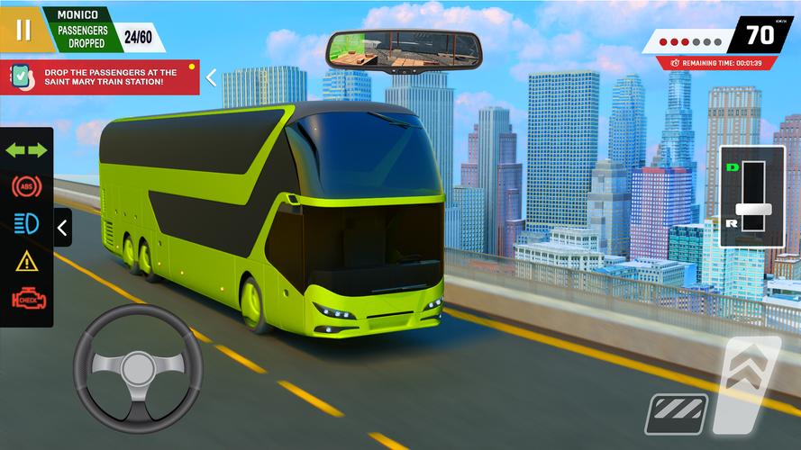 City Bus Simulator : Bus Games Captura de tela 3