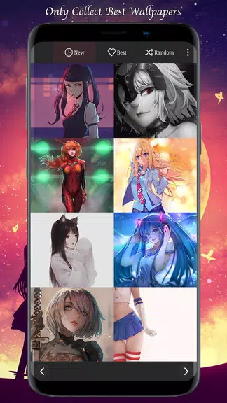 Sexy Anime Girls HD 4K Wallpapers(Manga Comic)应用截图第1张