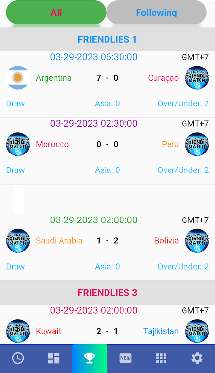 Friendly Matches 2024 स्क्रीनशॉट 2