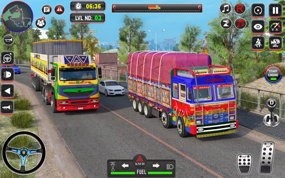 Cargo Truck Driving Games 3D zrzut ekranu 3