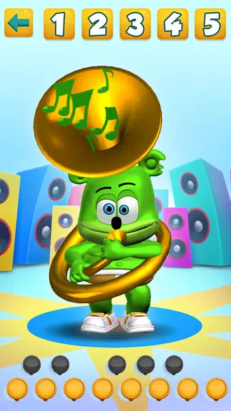 Talking Gummy Bear Kids Games Screenshot 4