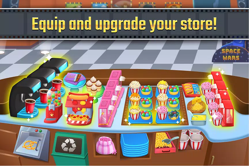 My Cine Treats Shop: Food Game ekran görüntüsü 4