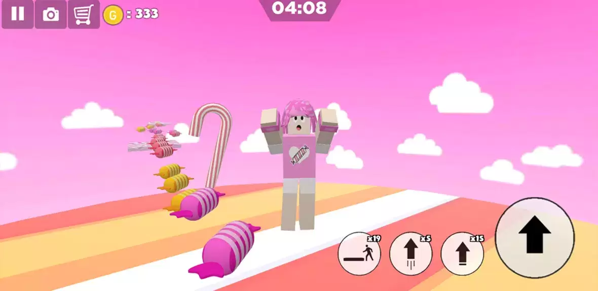 Screenshot Candy Parkour Sweet girl 4