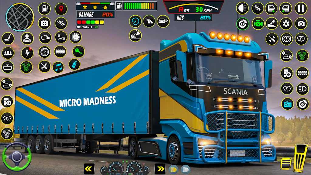 Cargo Truck Simulator Games 3D Captura de pantalla 1