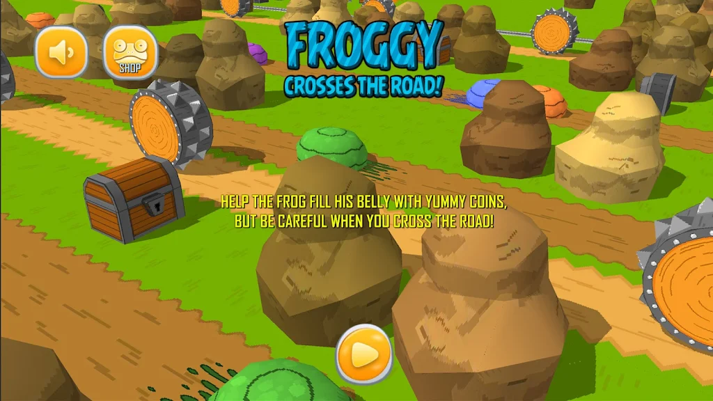 Jumppy Frog Cross Forest zrzut ekranu 1