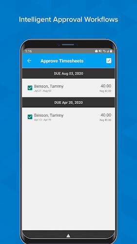 Timesheets - Time Tracking App ảnh chụp màn hình 4