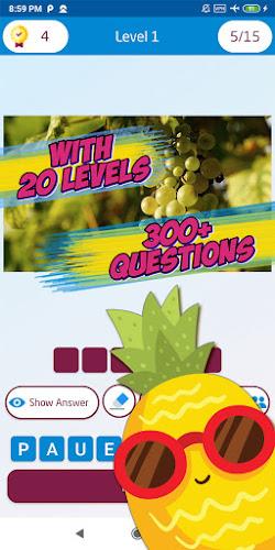 Guess the fruit name game screenshot 3