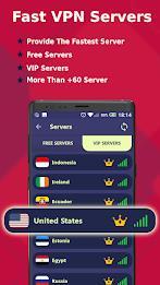 USA VPN -Safe Secure VPN Proxy ekran görüntüsü 2