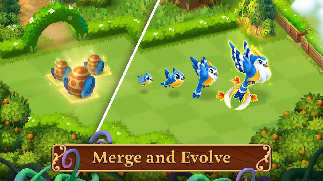 Merge Gardens Mod ảnh chụp màn hình 3