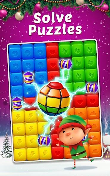 Toy Cubes Pop - Match 3 Game Mod screenshot 3